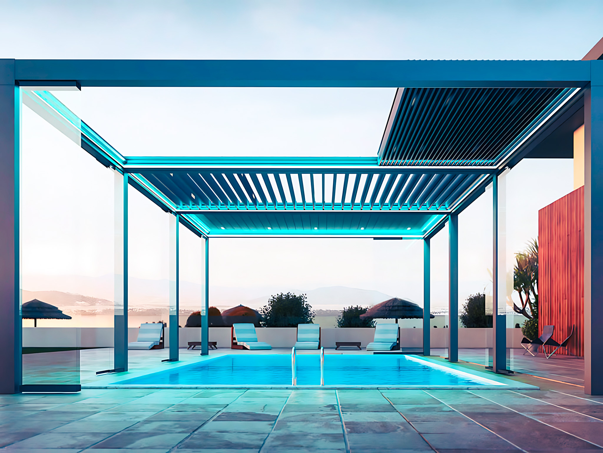 Skyroof Pergola (elhúzható tető)